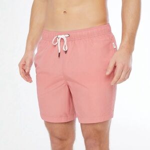 Onia Charles 7" Solid Swim Trunk in Rosette Men’s Swim Short Size M NWT